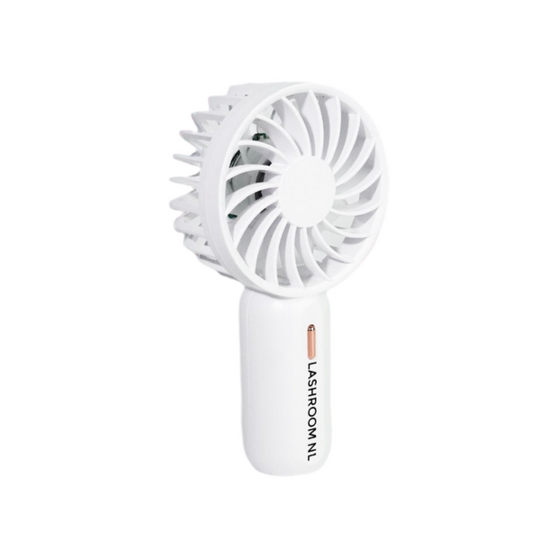 Pro Lash Makers – Luxe Handheld Fan (Wit)