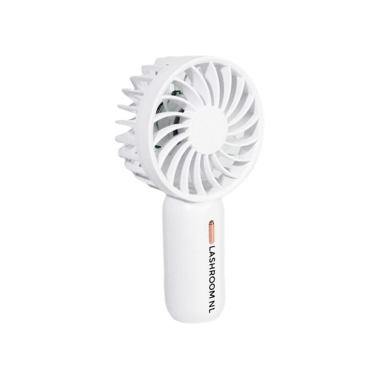 Pro Lash Makers – Luxe Handheld Fan (Wit)