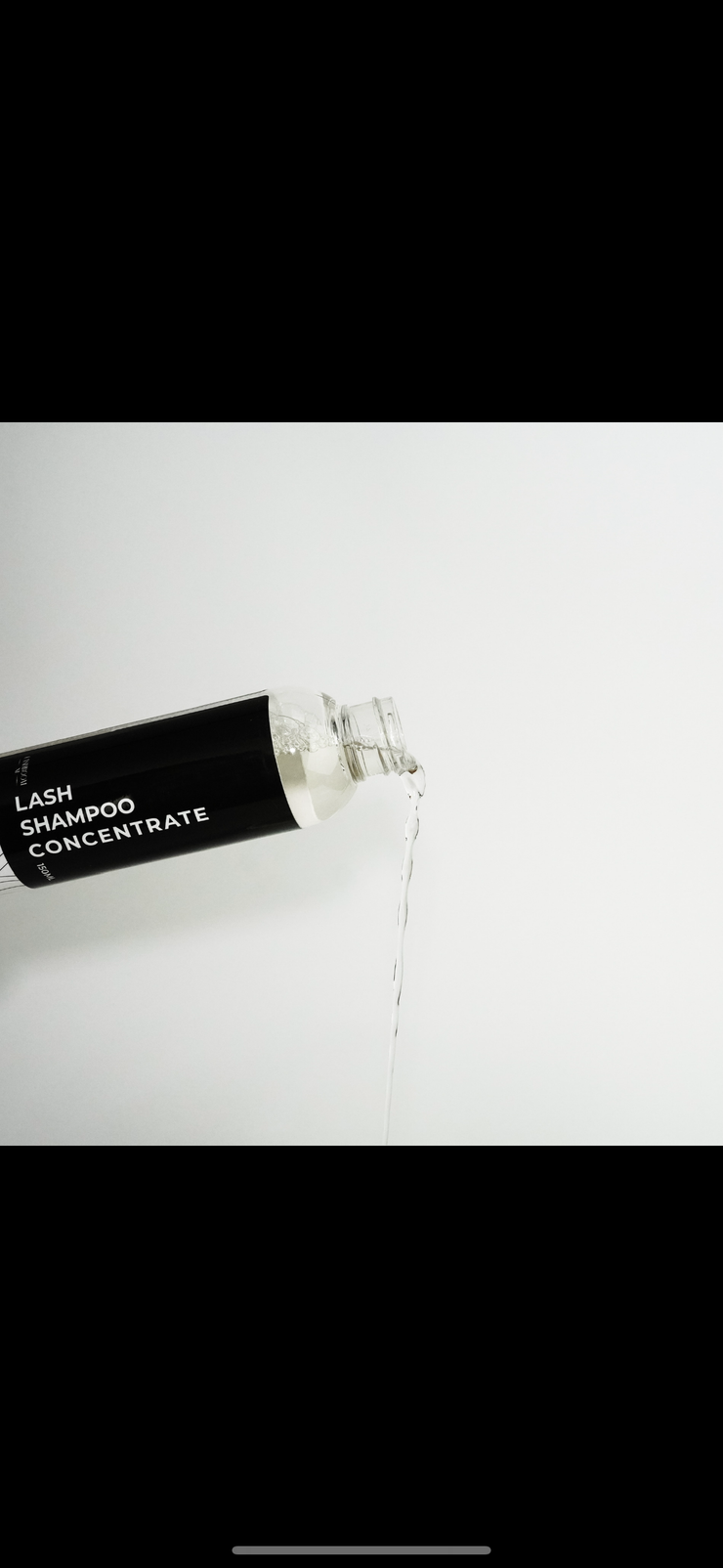 Wimper shampoo concentraat